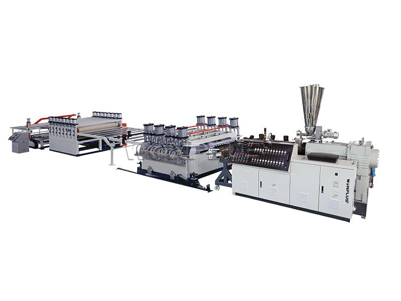 PVC foam profile extrusion line